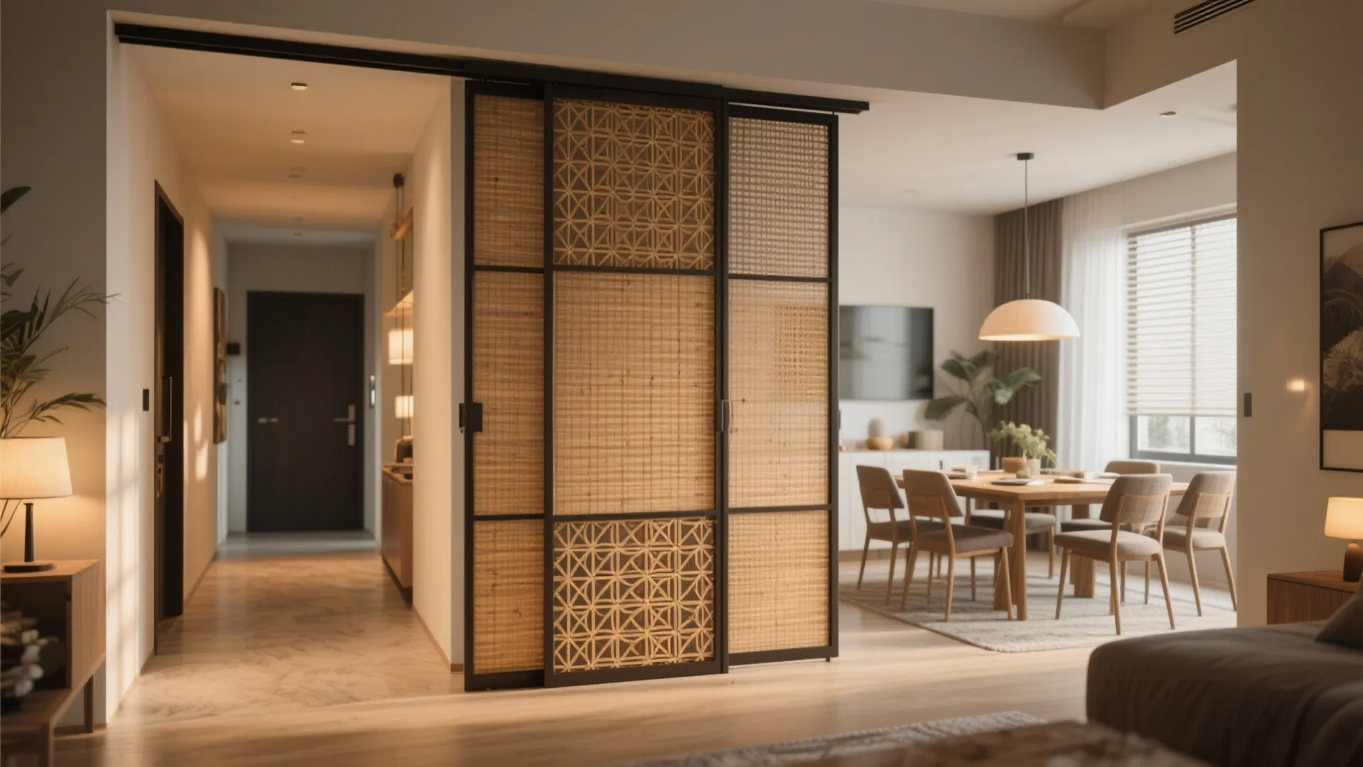 Sliding Screen Divider