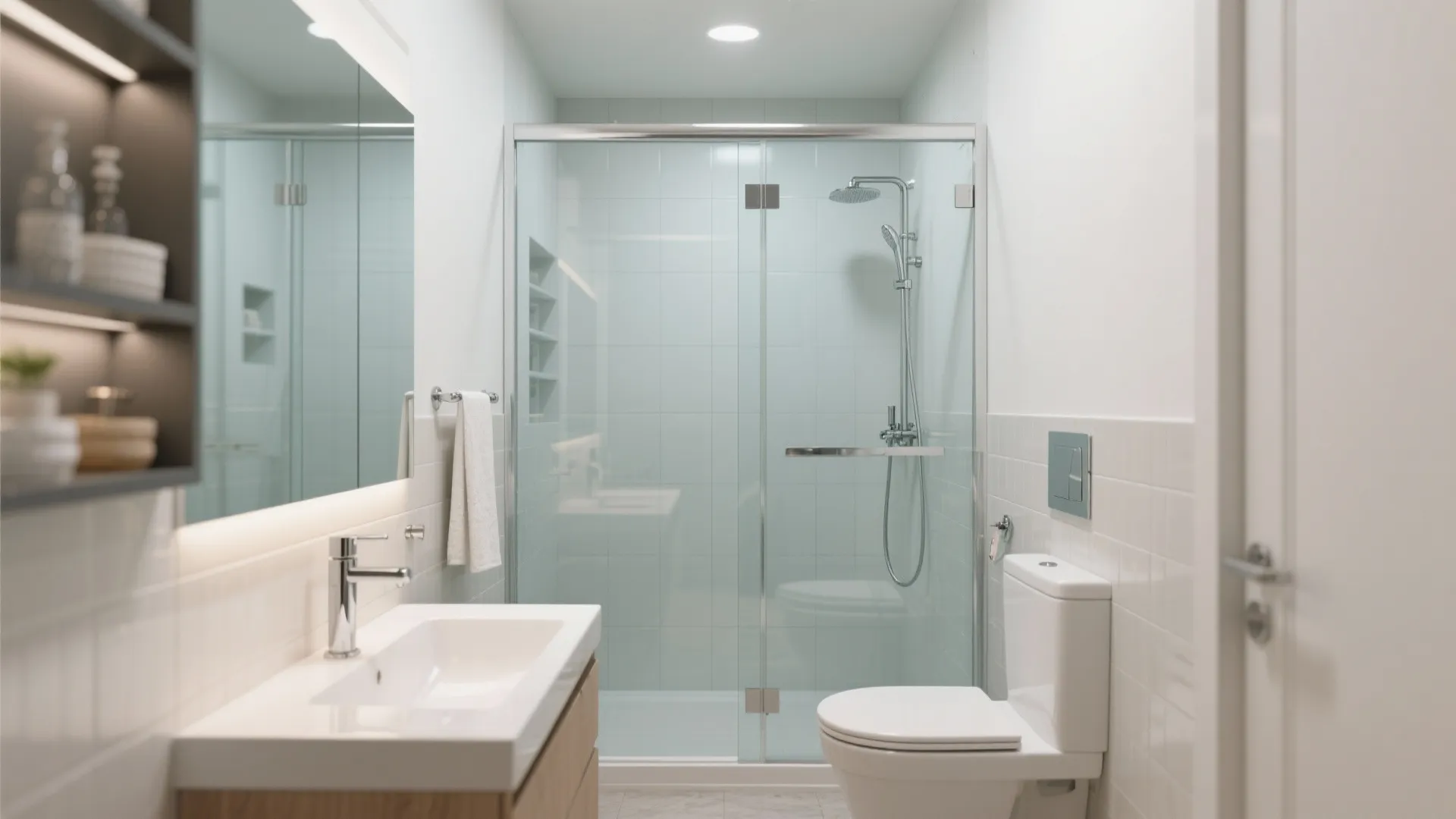 2. Sliding Glass Shower Doors