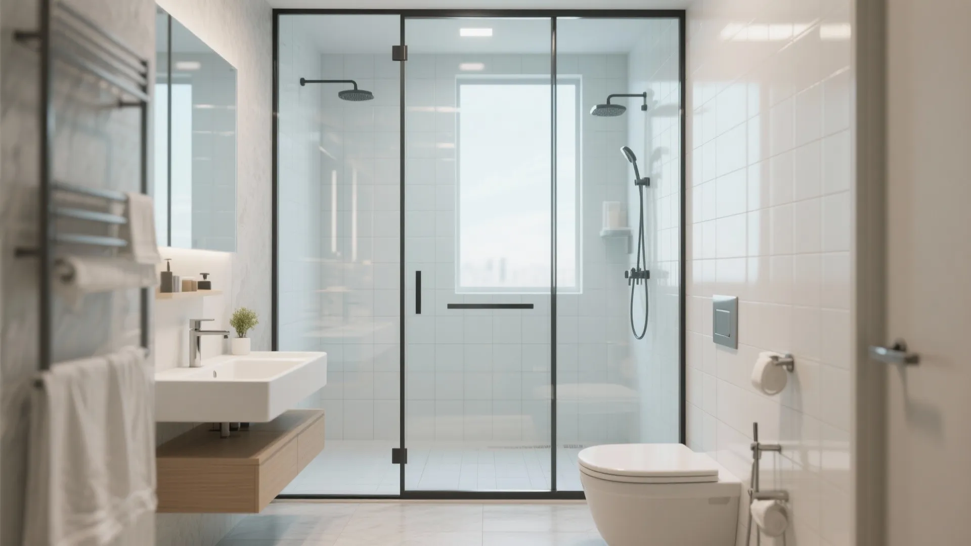 3. Sliding Shower Doors