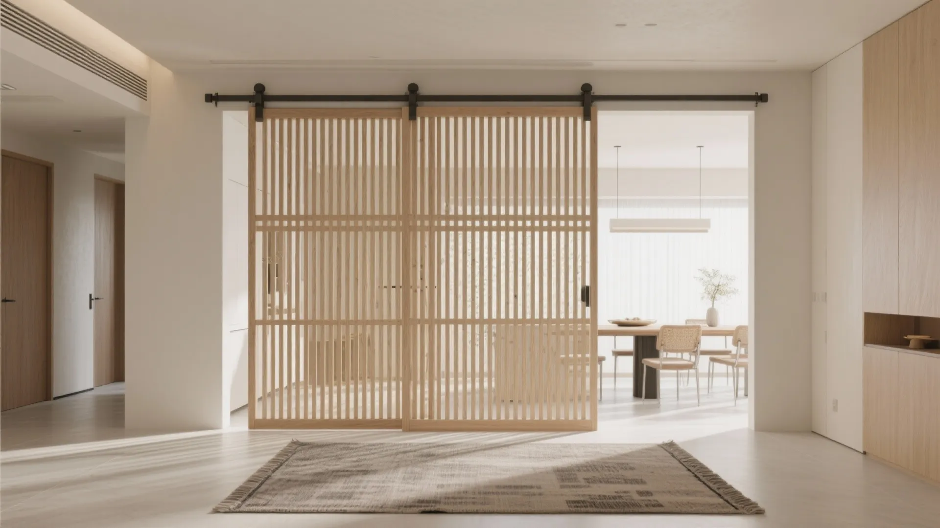 Sliding Screen Divider (Wood or Metal)