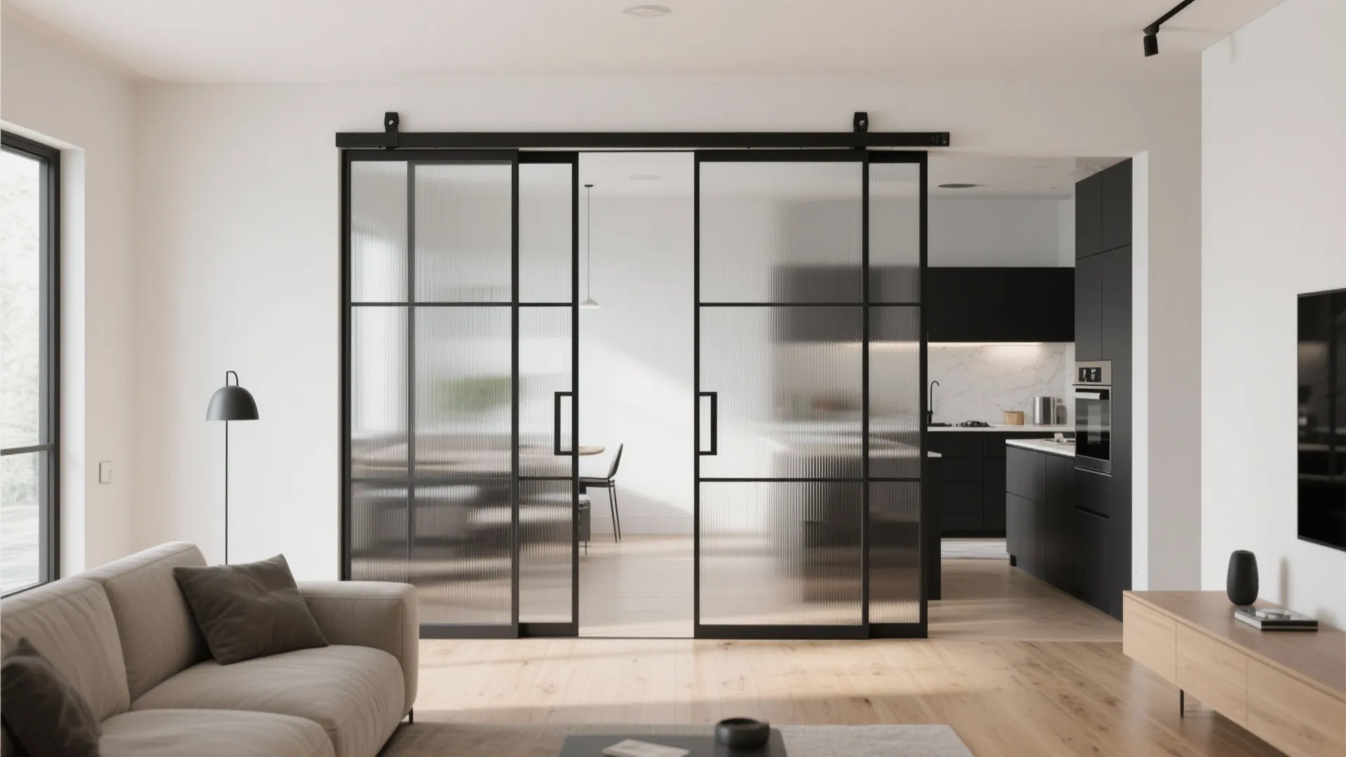 Sliding Glass or Steel-Framed Glass