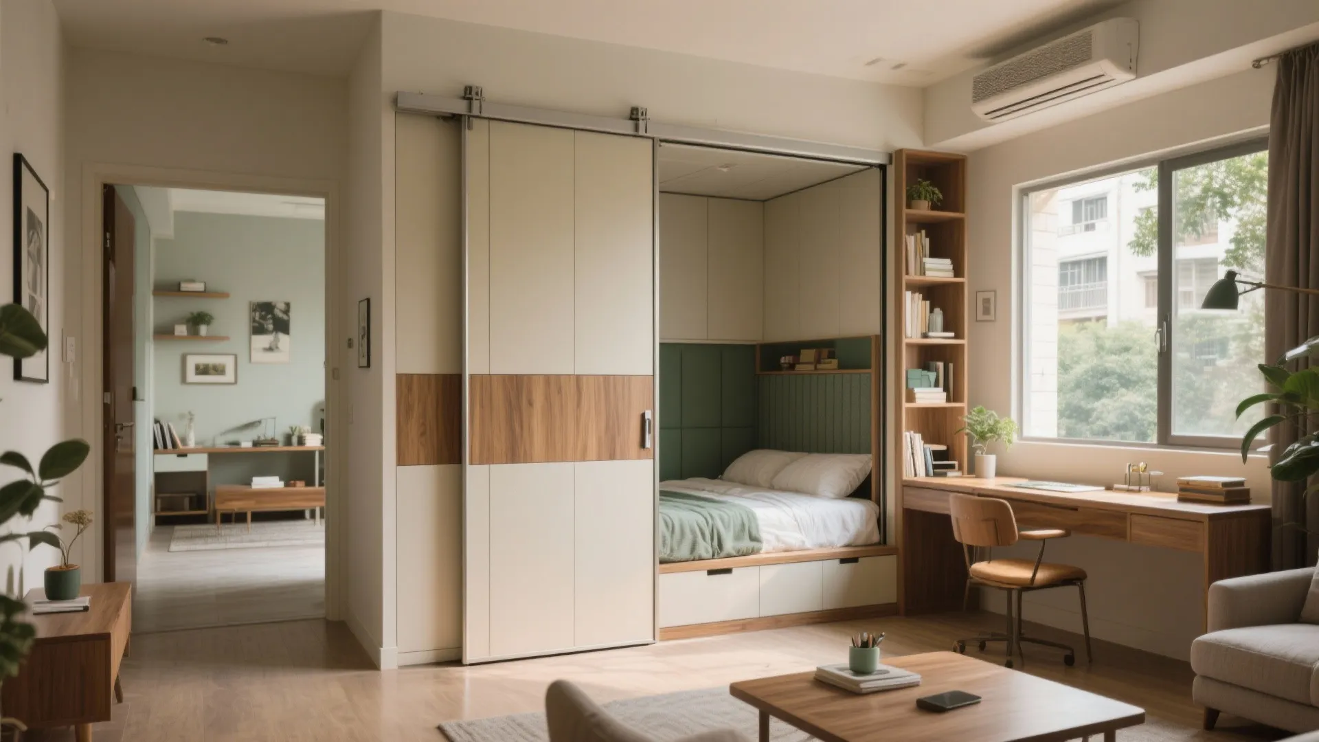 Sliding doors and smart zoning