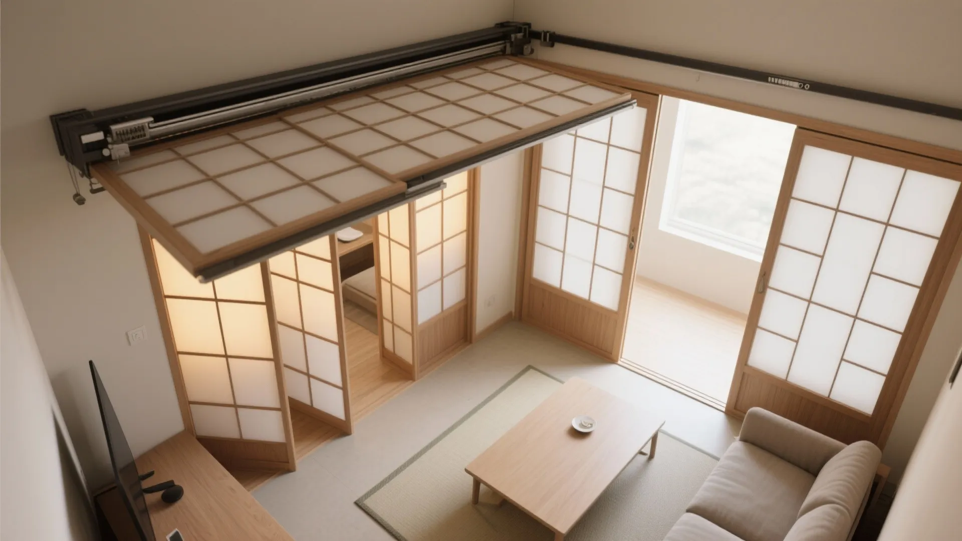 Sliding Pocket Panels (Shoji-Inspired Flex)