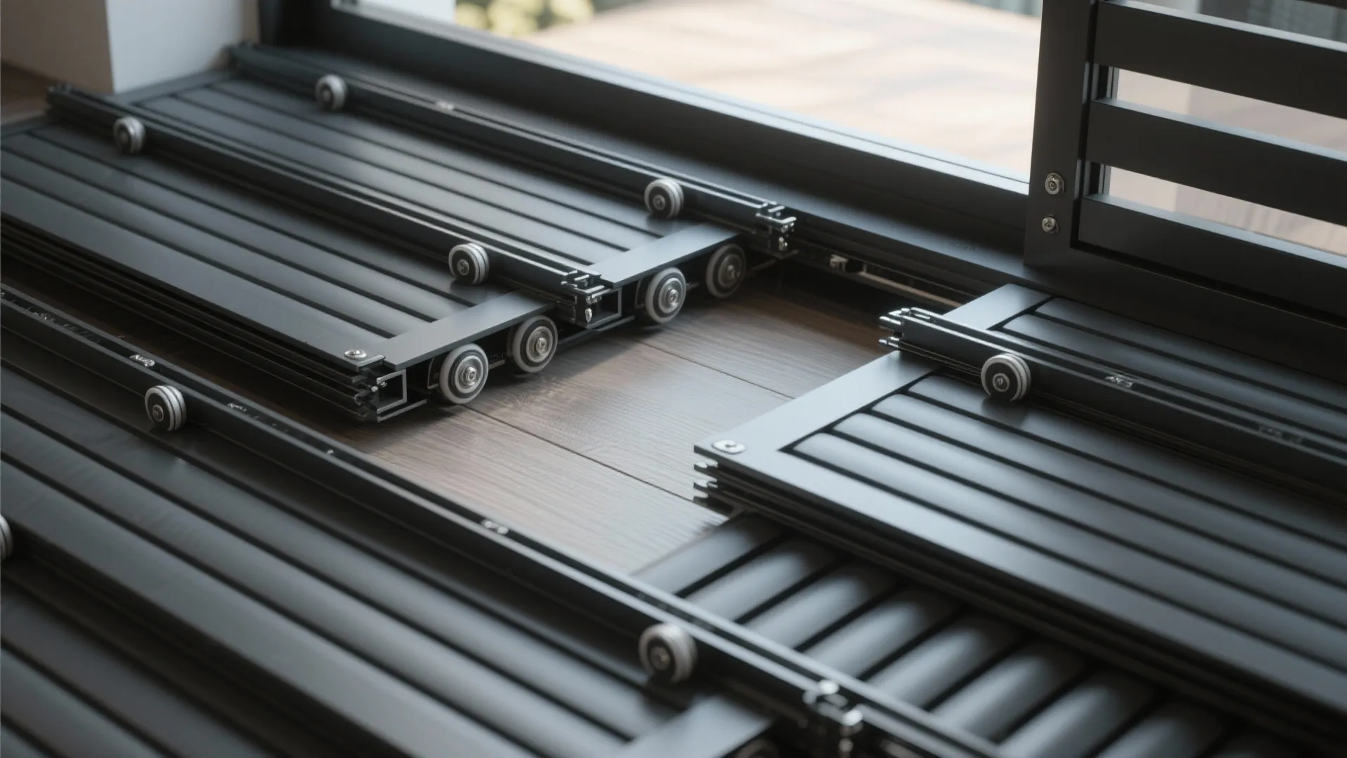 Sliding and Foldable Grill Panels