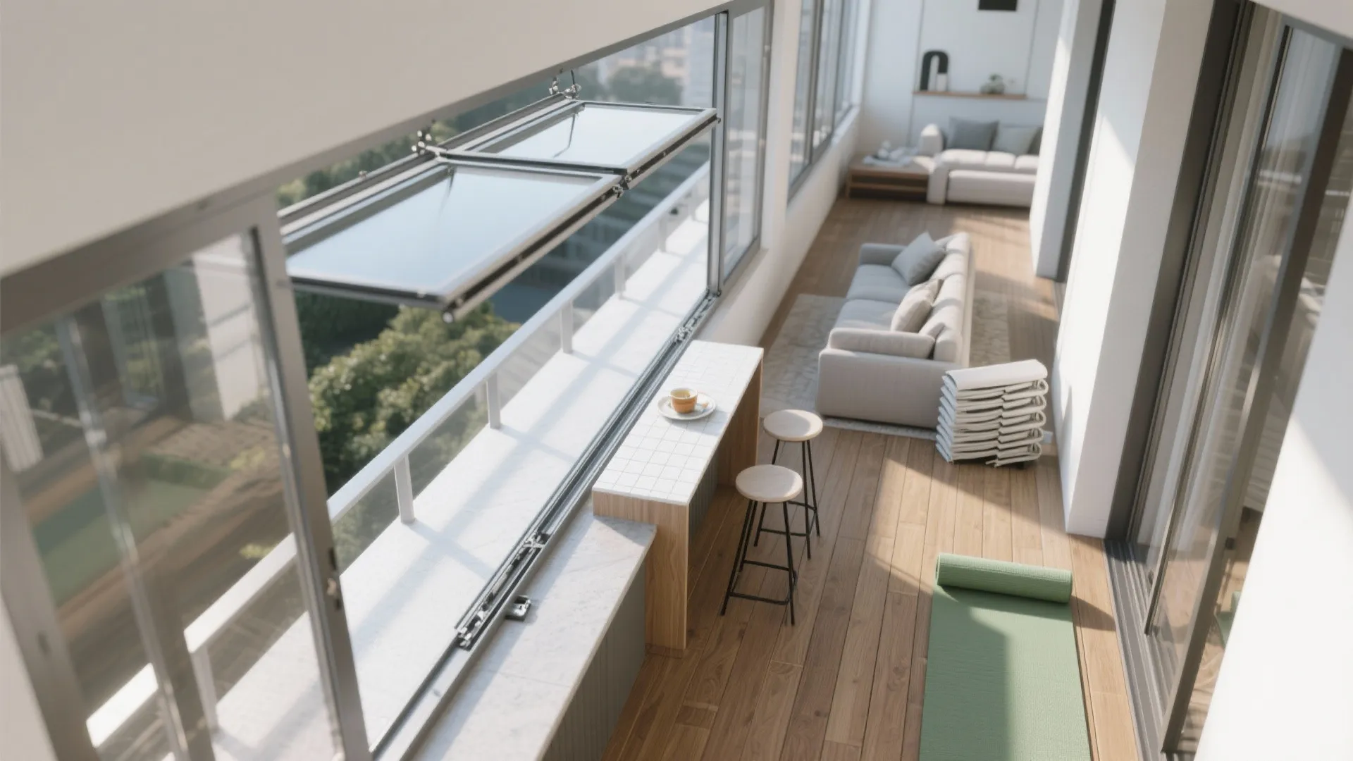 Sliding and Folding Systems for Flexible Living