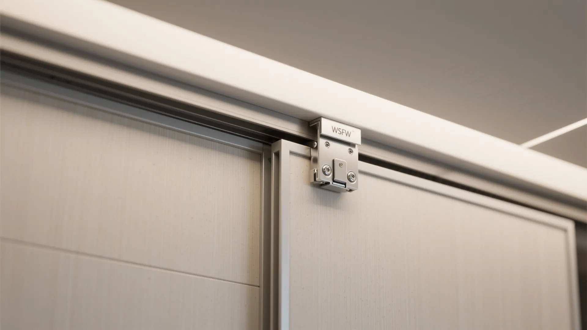 Bedroom Storage Walls with Sliding Doors