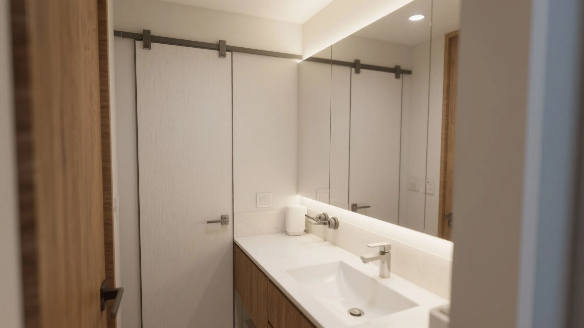 1. Sliding Vanity Doors