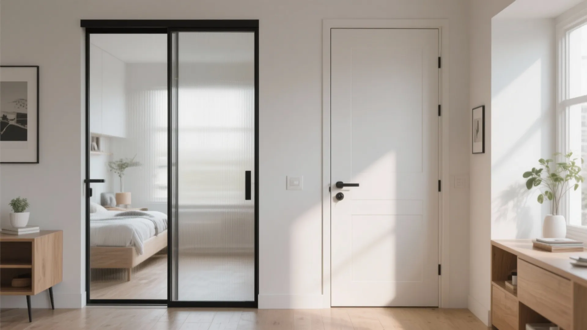 6. Sliding Doors Instead of Hinged