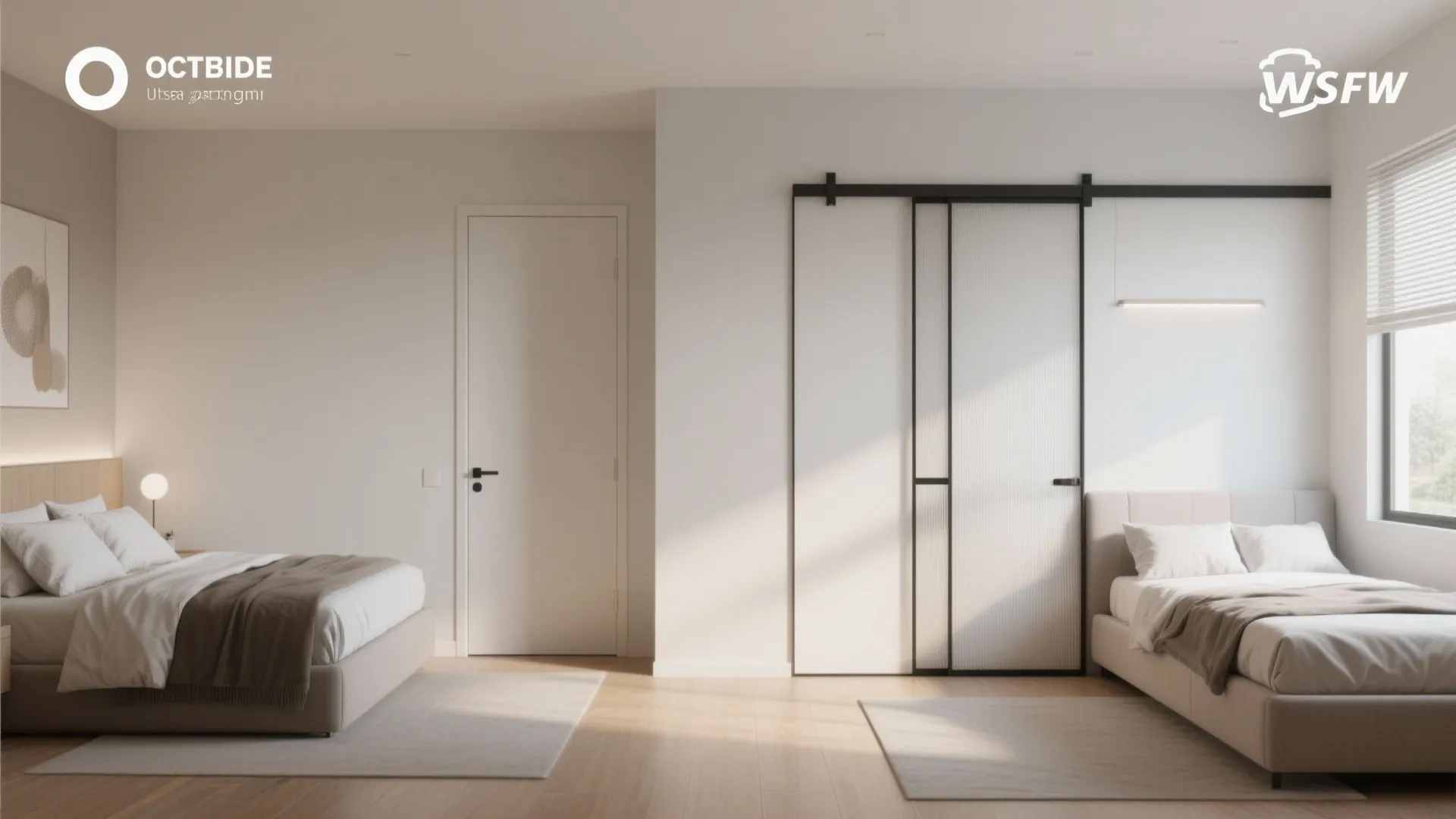 5. Sliding Doors Instead of Swing Doors