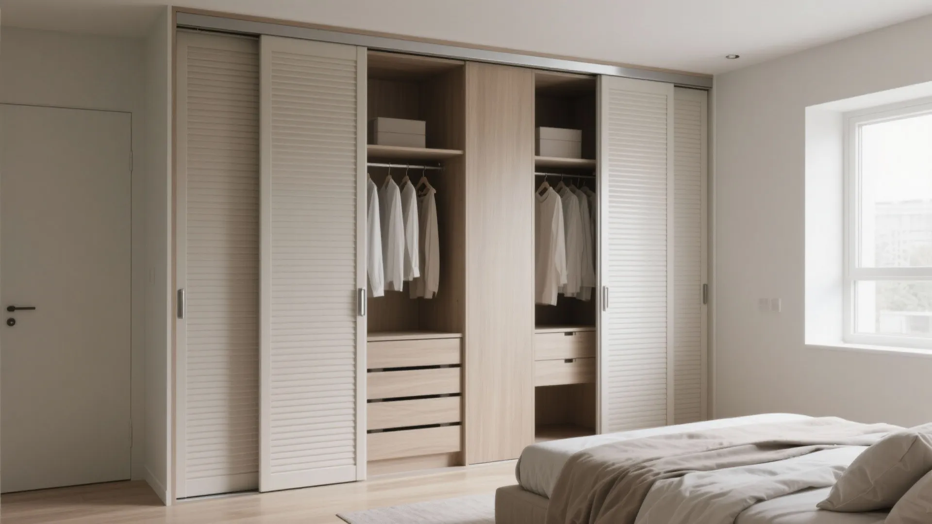 Built-In Wardrobes with Sliding Doors