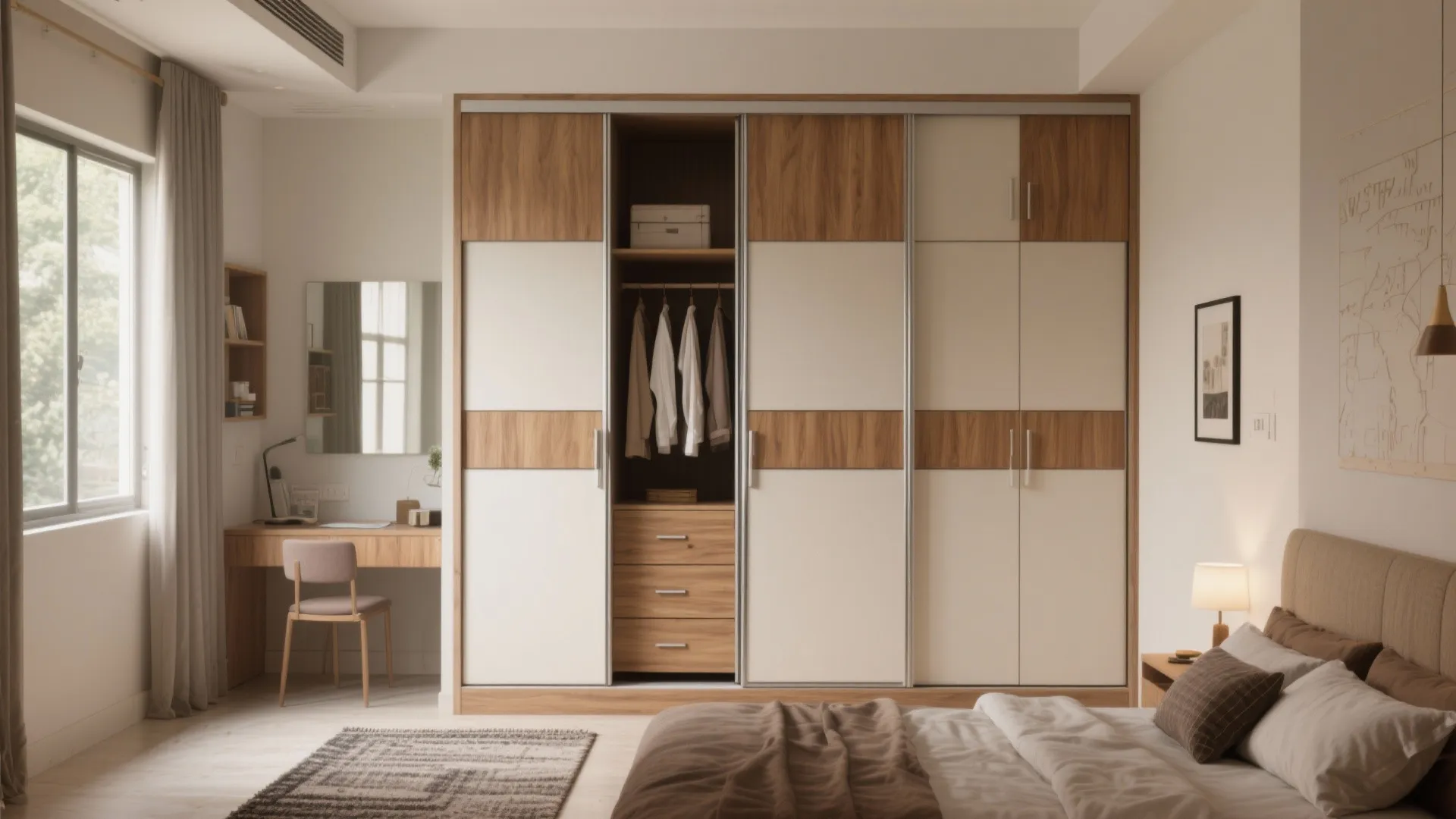 Built-In Wardrobes With Sliding Systems