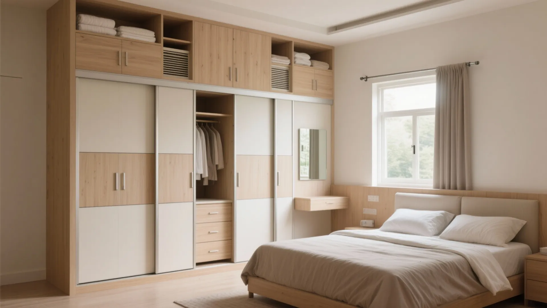 Wardrobes That Work: Sliding Doors, Loft Storage, and Ventilated Drawers
