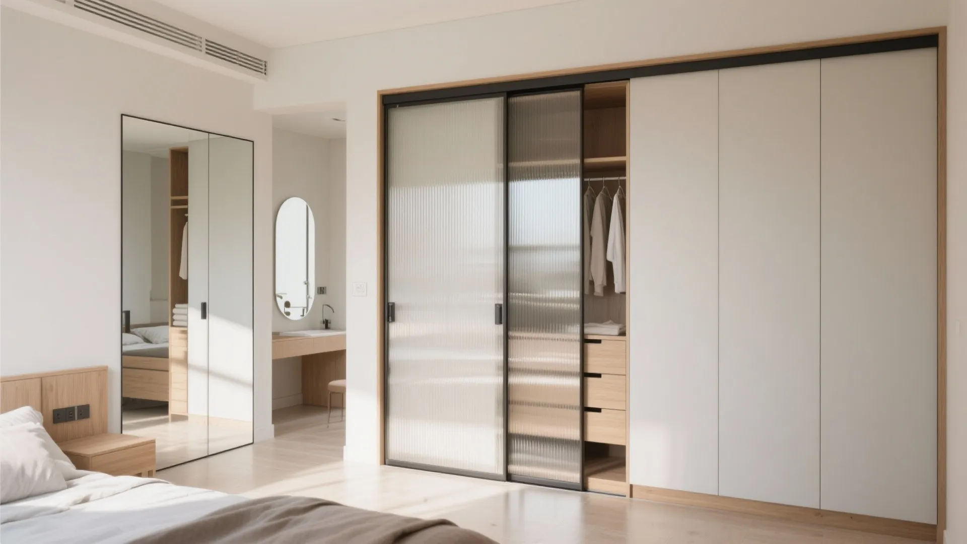 Sliding solutions: doors, wardrobes, and partitions
