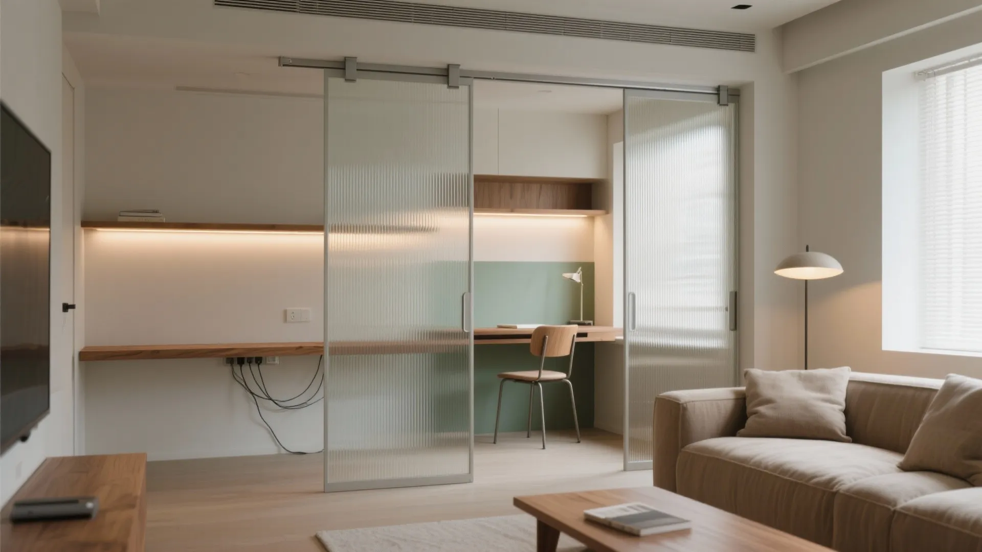 Sliding Partitions and Convertible Furniture for WFH