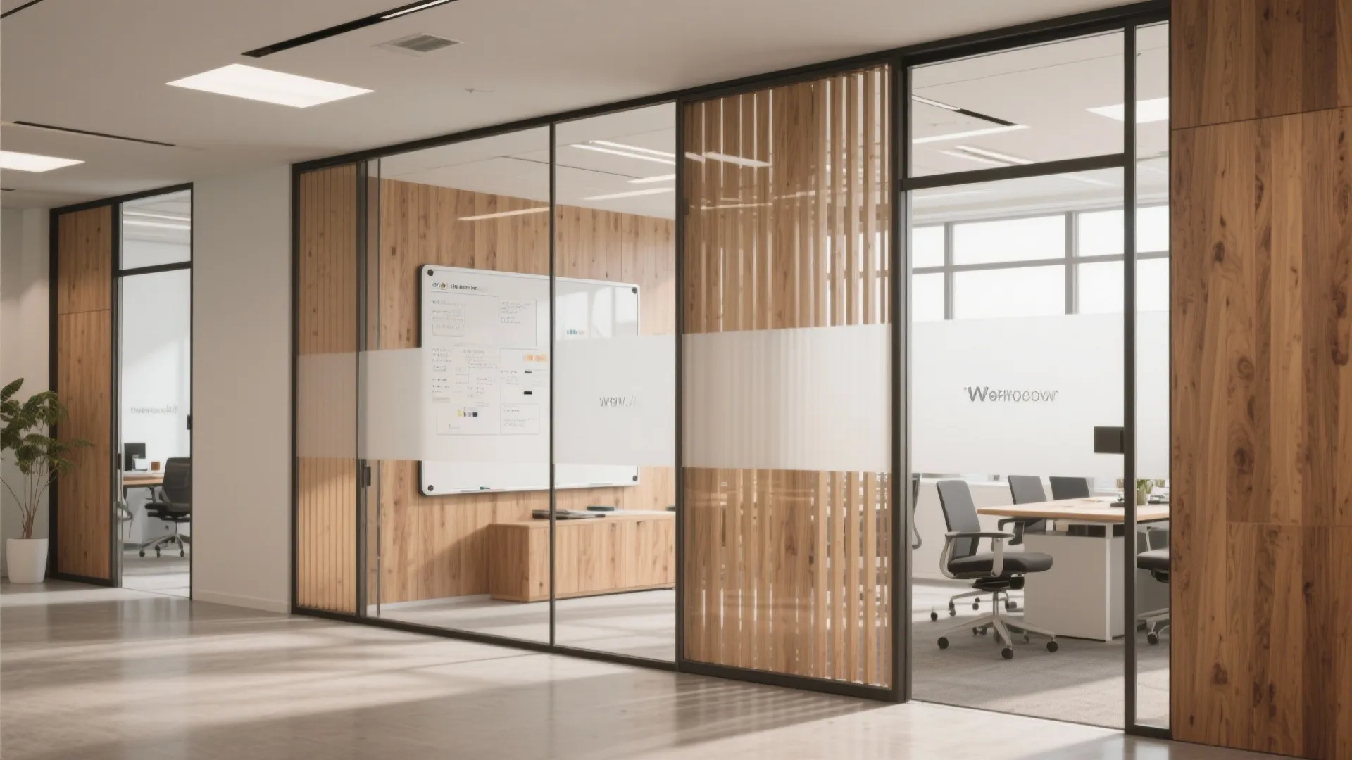 2. Sliding Wood Screens