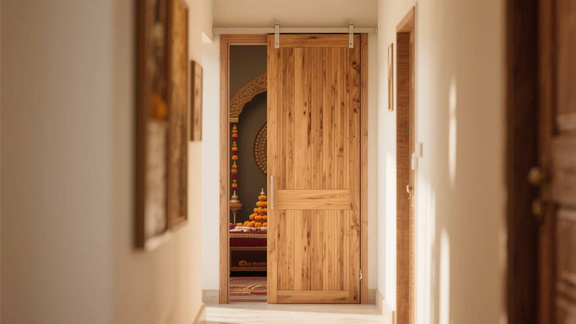 Sliding Wooden Panel Doors