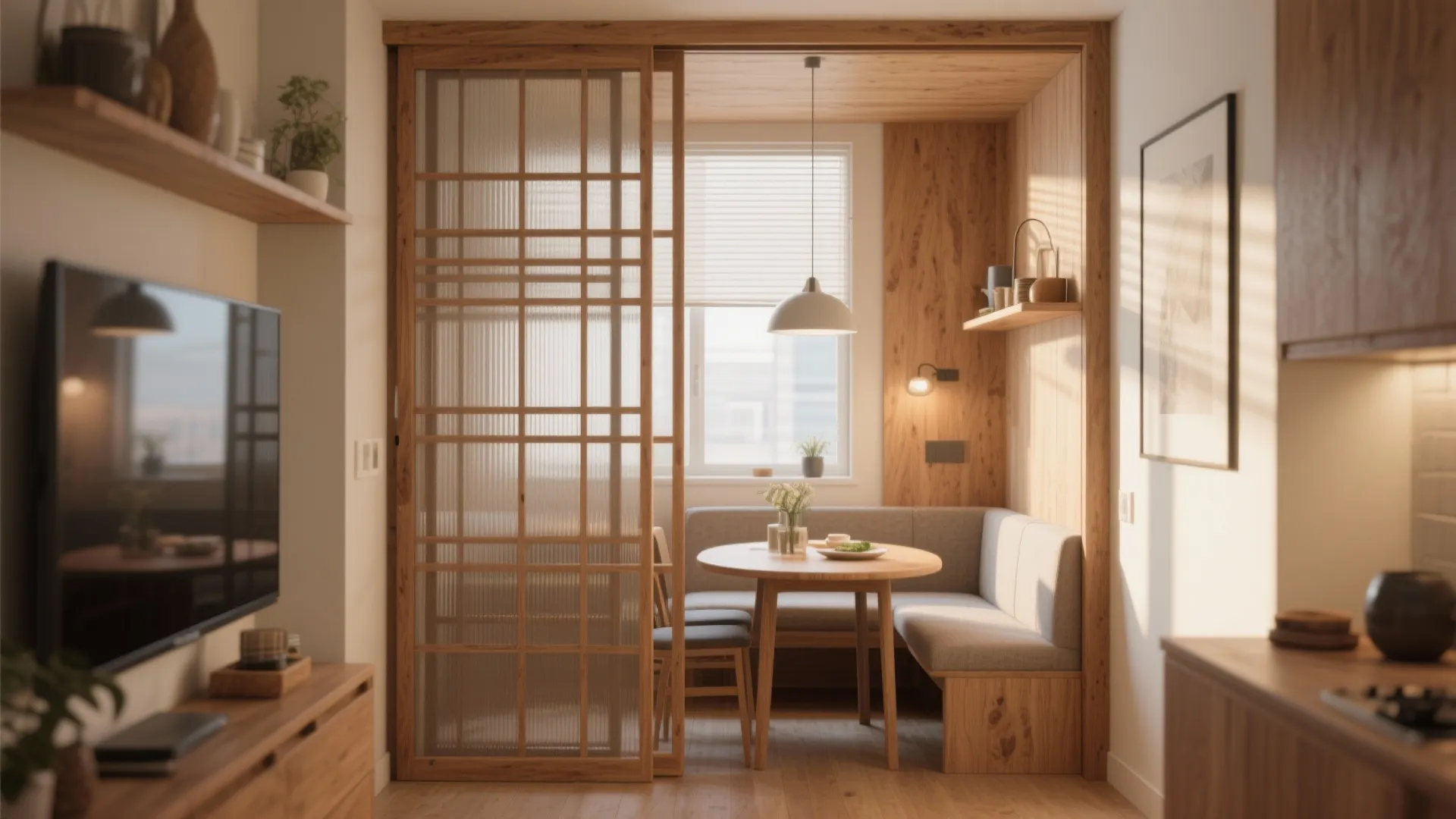 Sliding Wooden Screens