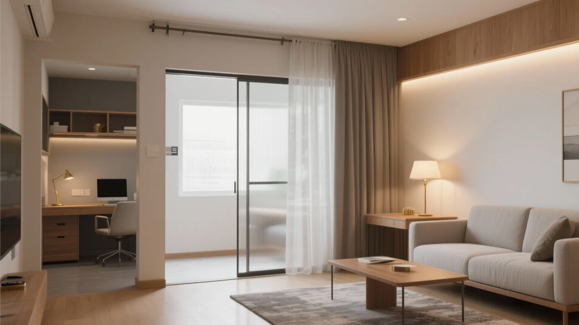 Sliding Partitions and Multi-Zone Living