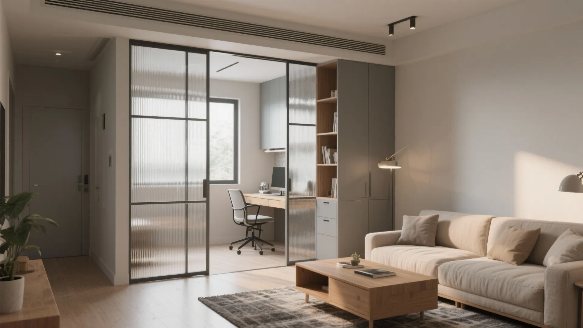 Flexible Zones with Sliding Partitions