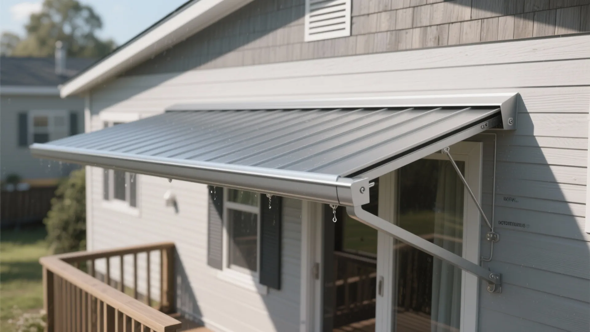 2. Slim Aluminum Canopy — Low-profile and durable