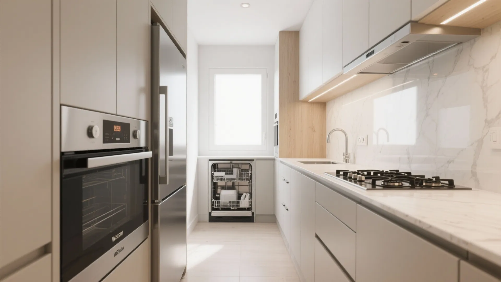 Appliance Zoning and Slim Profiles That Earn Every Centimeter