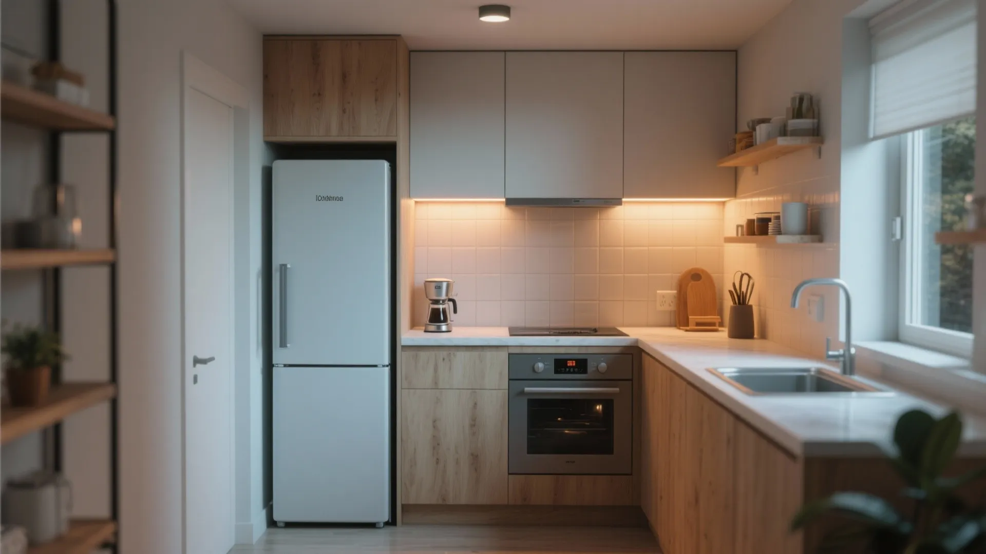5. Slim appliances, smart lighting, and declutter rituals