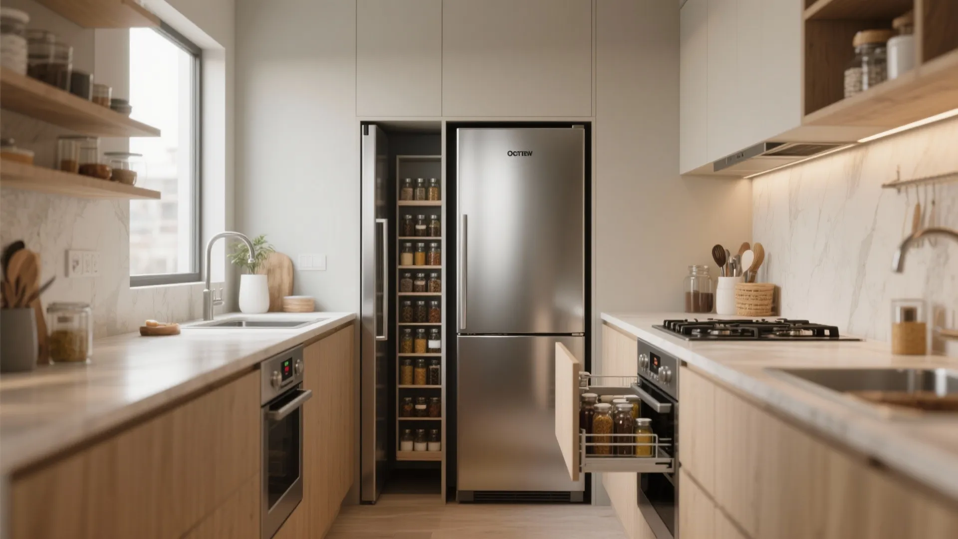 5. Slim Appliances and Custom Inserts