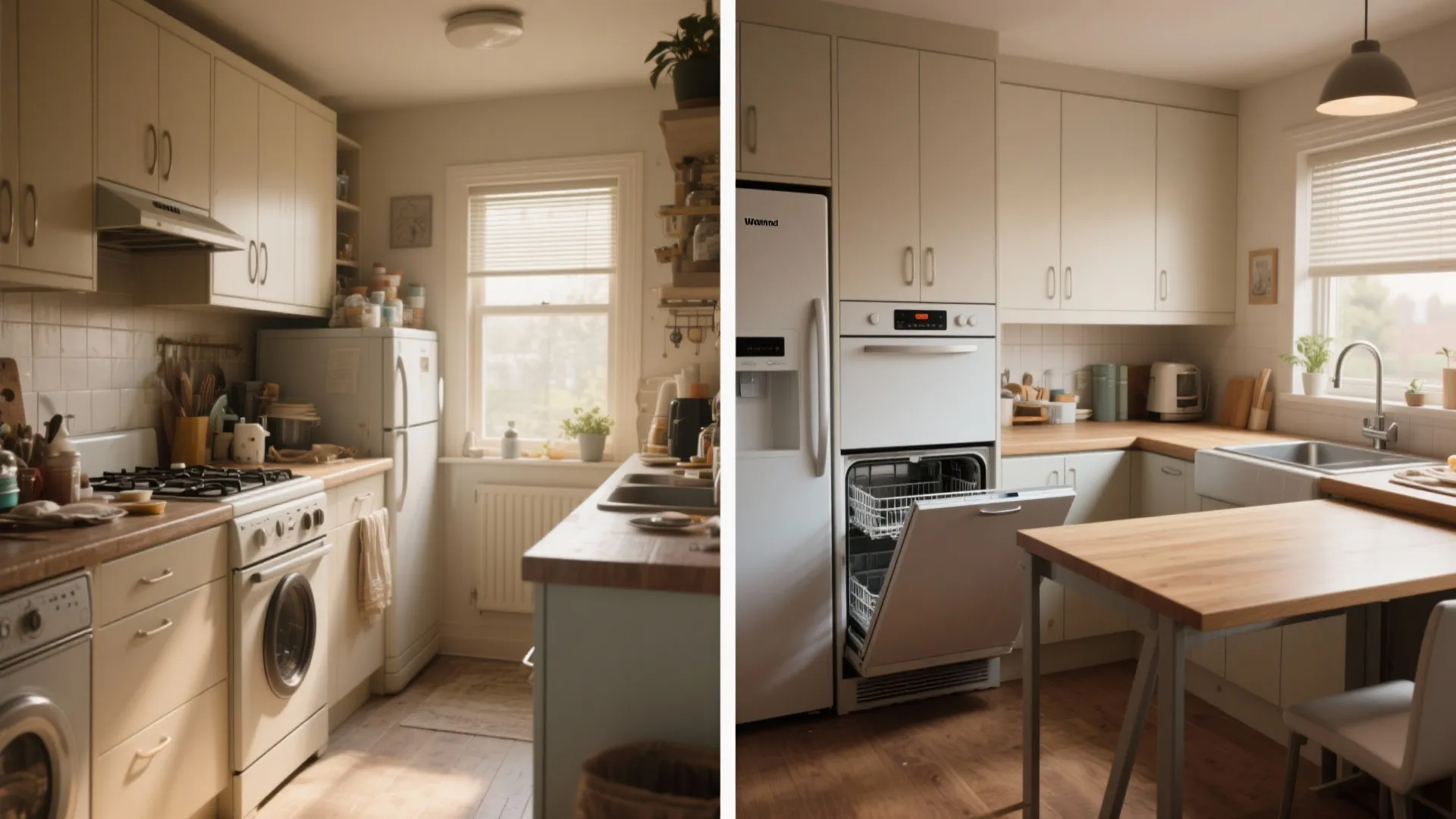 5. Slim appliances and concealed solutions