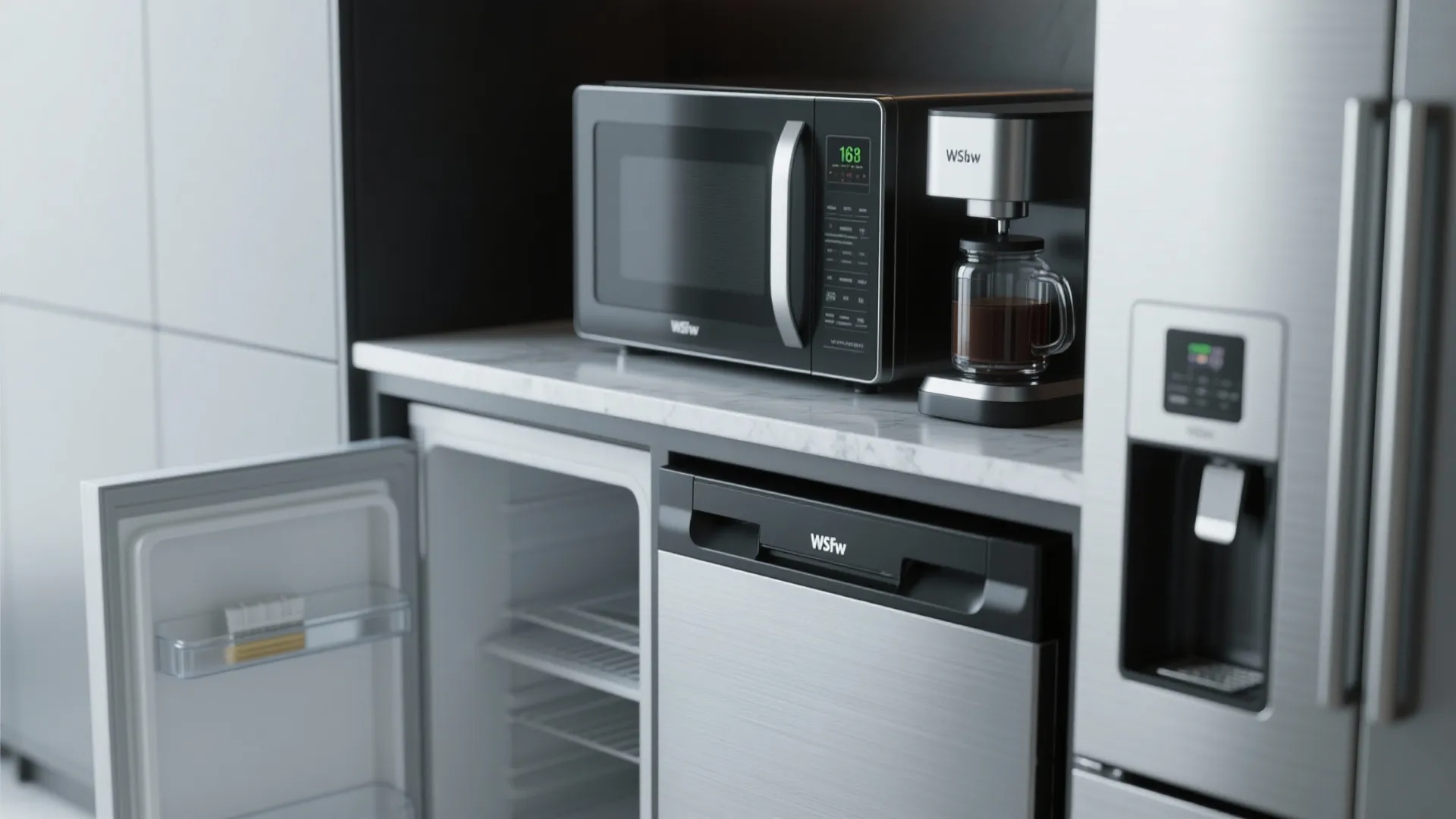 2. Slimline appliances and combo units