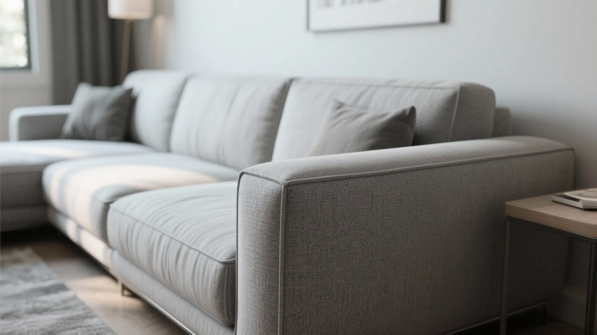 7. Slim-Arm Design for More Seating