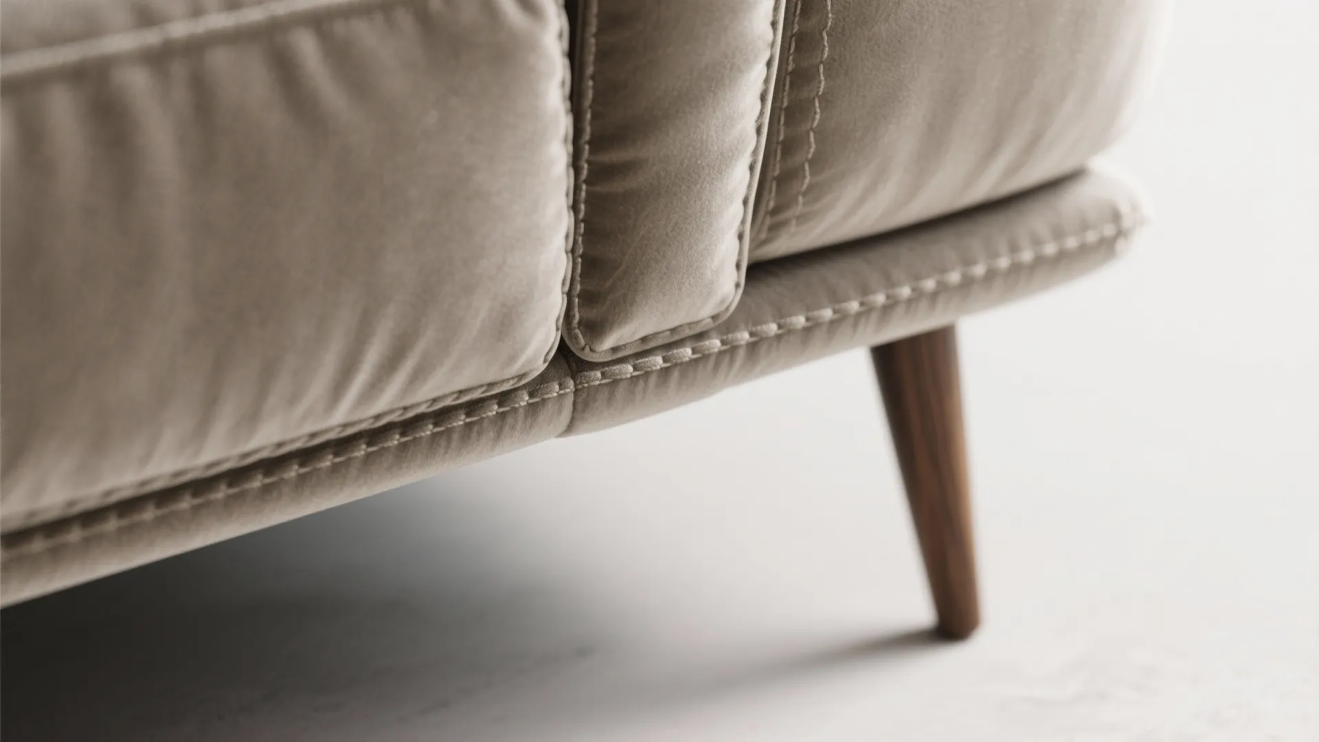 Slim-Armed Mid-Century Sofas