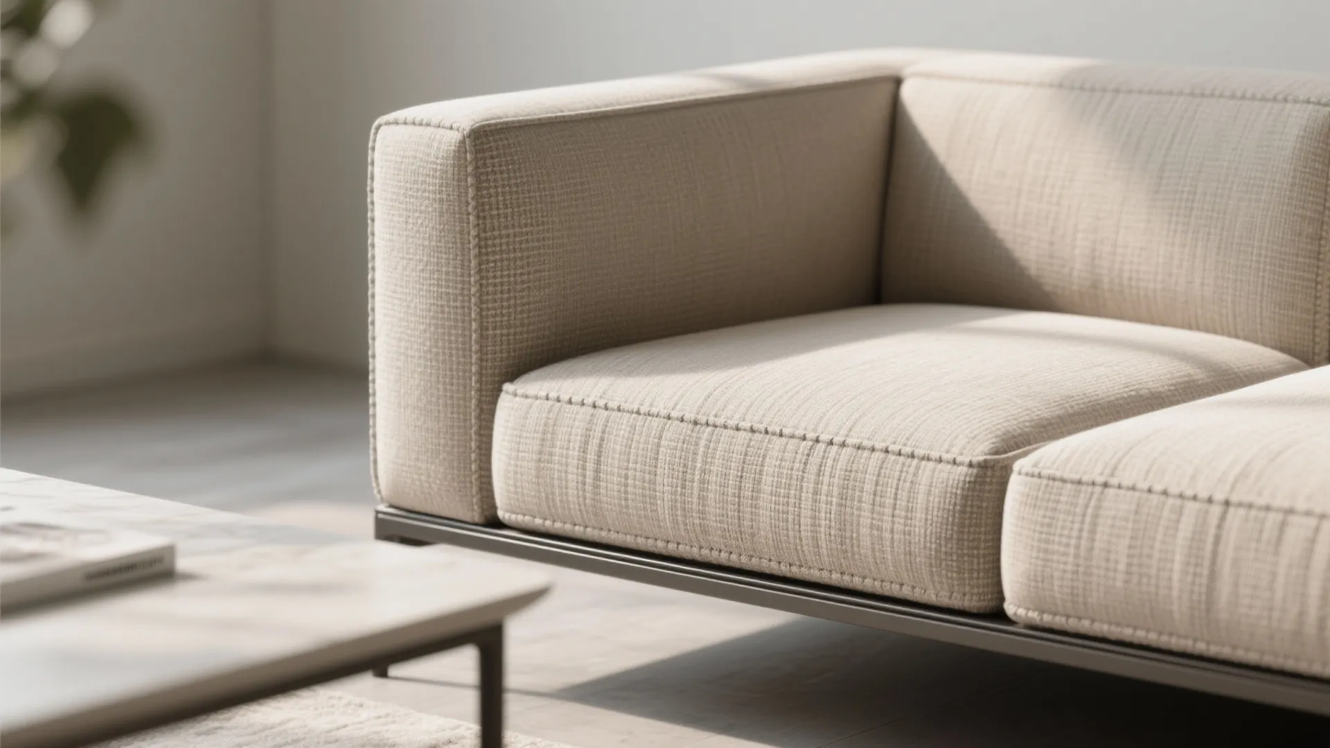 Symmetrical Two-Sofa Layout Facing Each Other