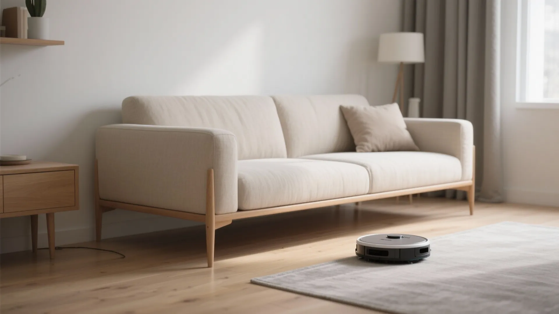 1) Go slim-arm, high-leg to lighten the footprint