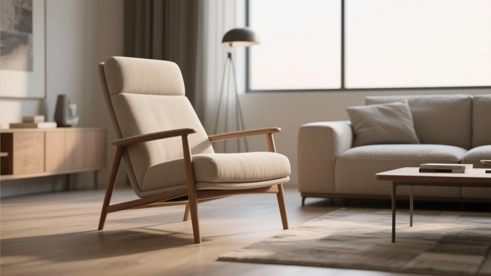 Slim-profile recliners with narrow arms