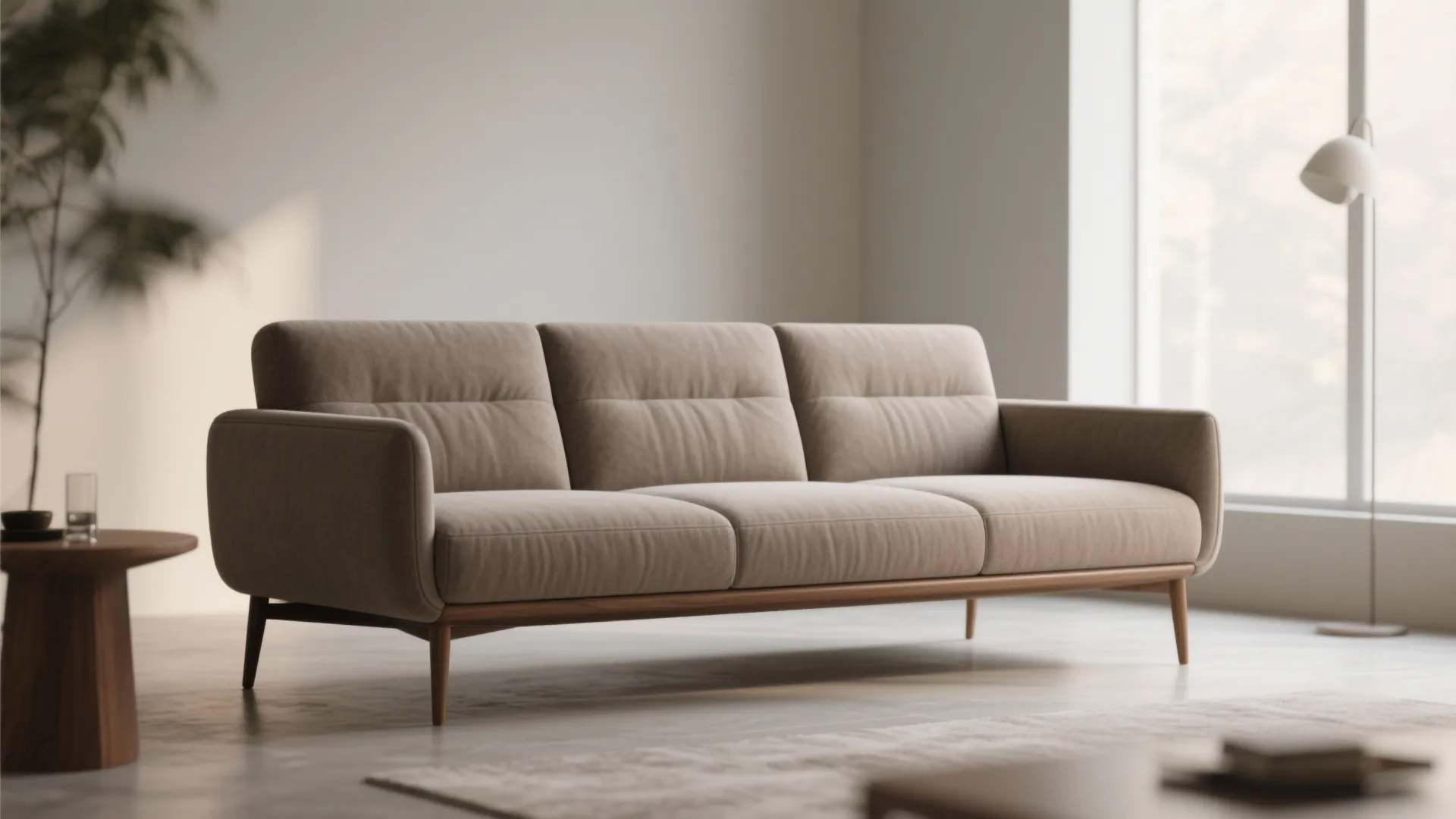 1. Pick a slim-arm 3-seat recliner