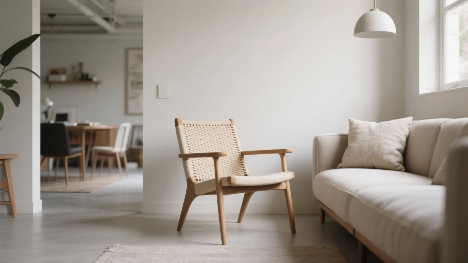 2. Slim-Profile or Armless Accent Chairs