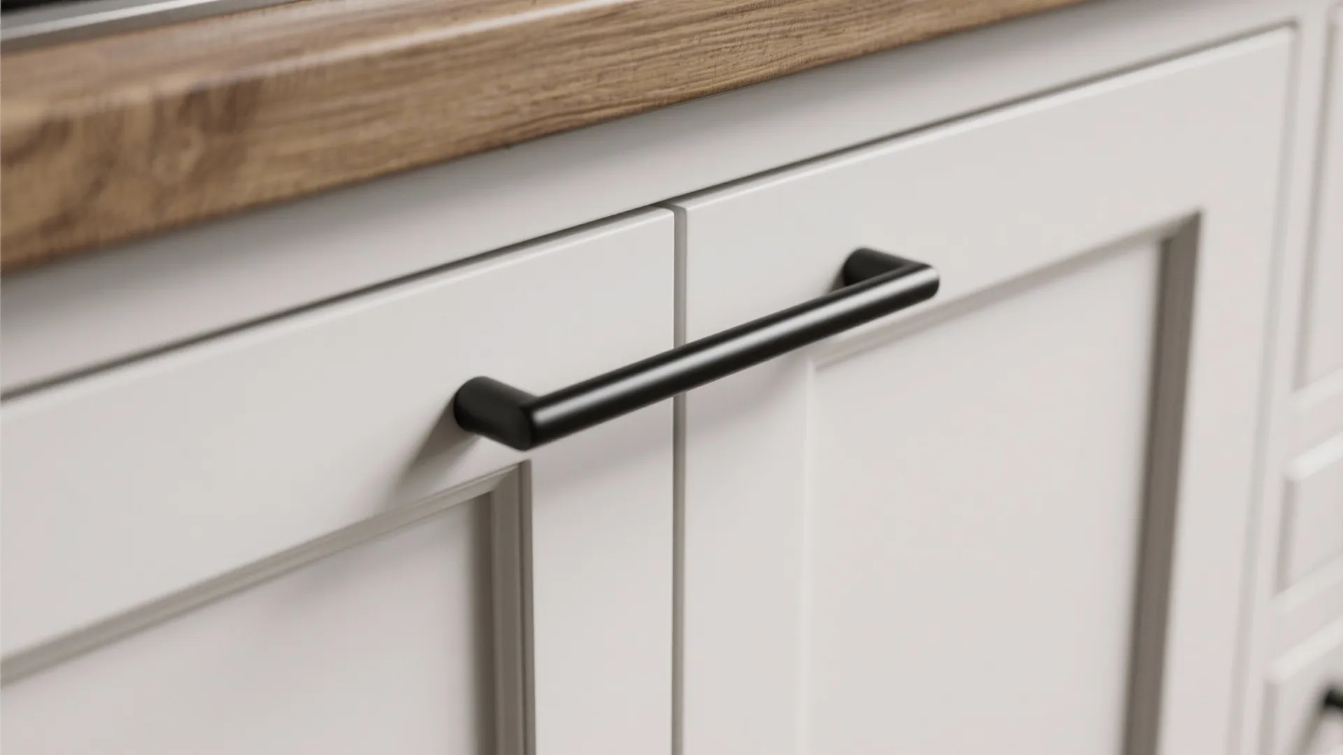 1. Slim Bar Pulls for a Modern Clean Look