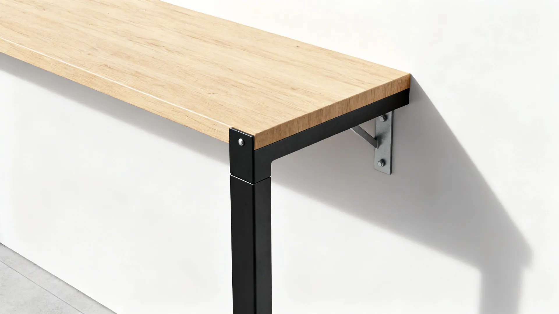 Slimline Breakfast Bar on a Single Support Leg