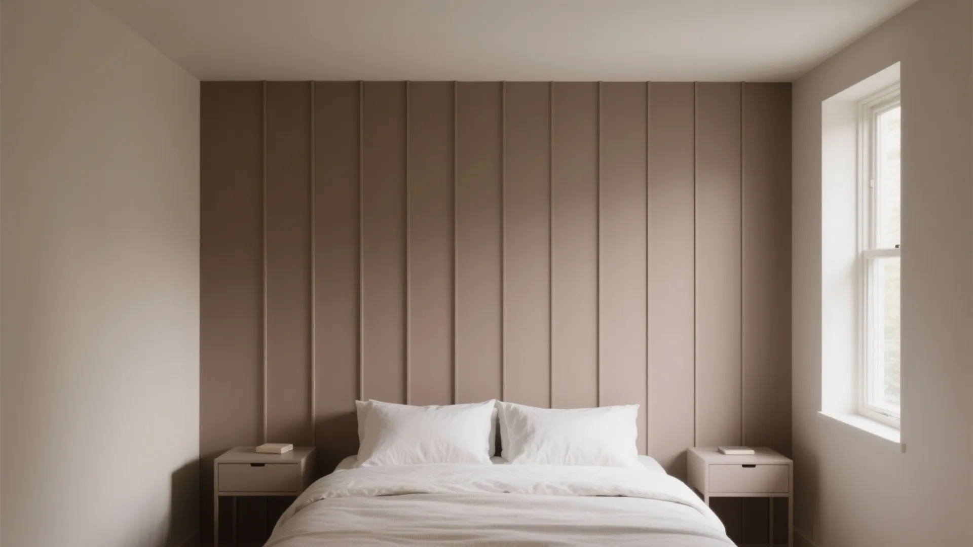 2) Slim batten panels without the bulk