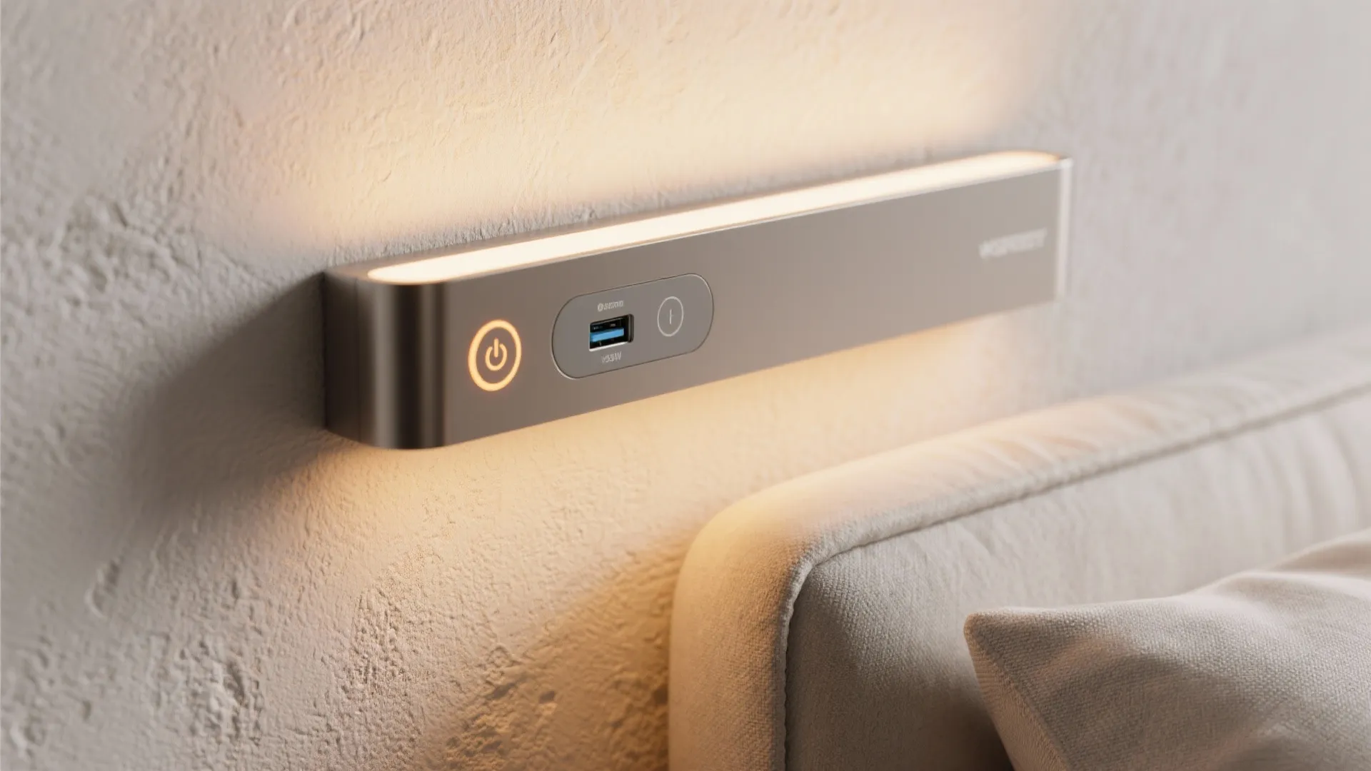 1. Slim bedside pop-up sconce