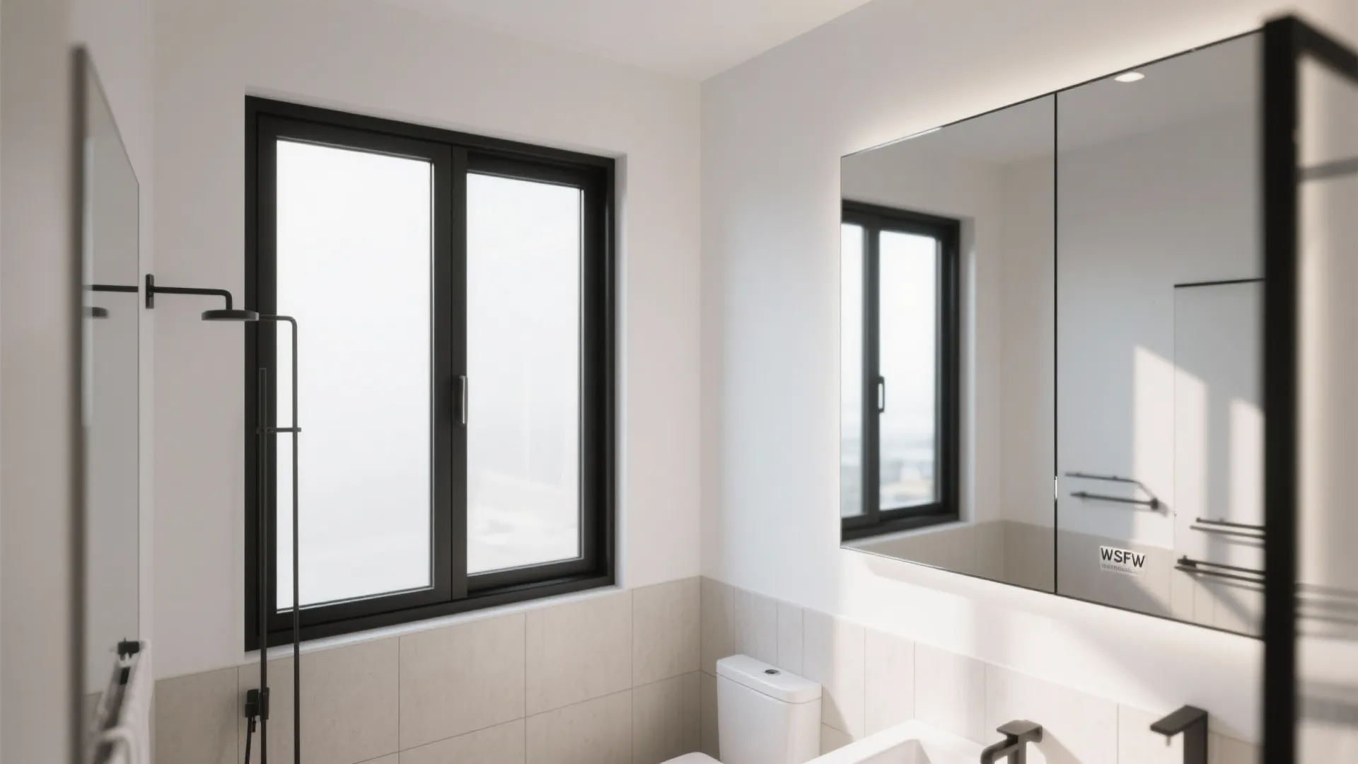 Matte Black Frames and Narrow Sightlines