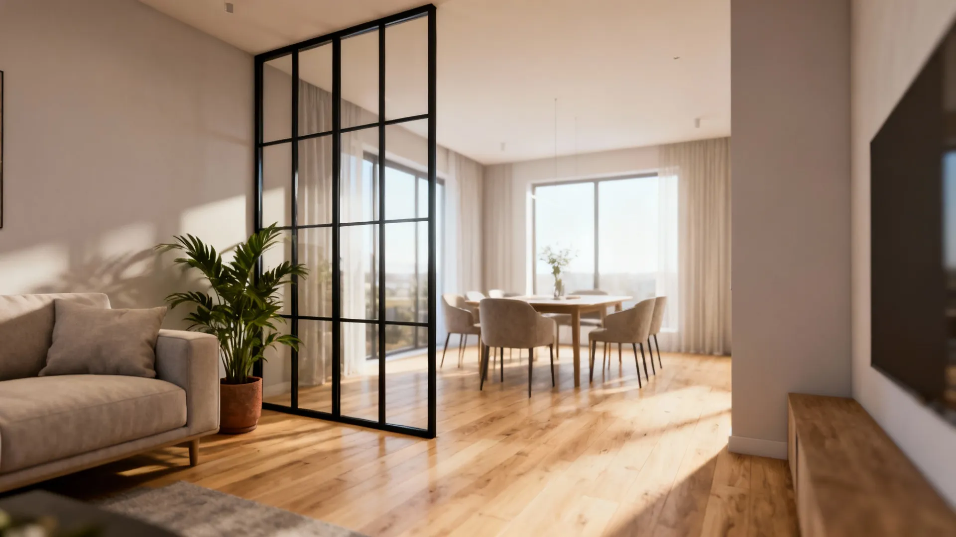 Glass Partition Ideas: 5 Small-Space Inspirations: Creative glass partition ideas for living rooms that maximize light, zone space, and feel open — five practical inspirations from a senior designer.