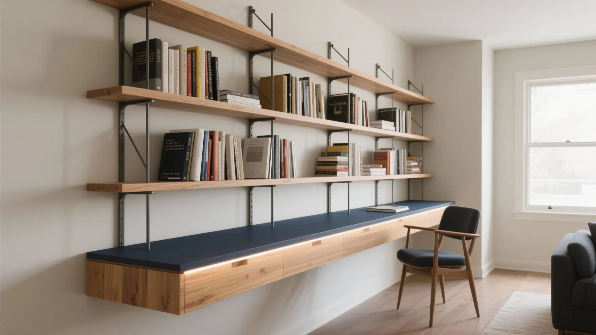 DIY Wall Mounted Bookshelf: Space-Saving Design Tips: Fast-Track Guide to Building a Stylish Shelf in 1 Hour