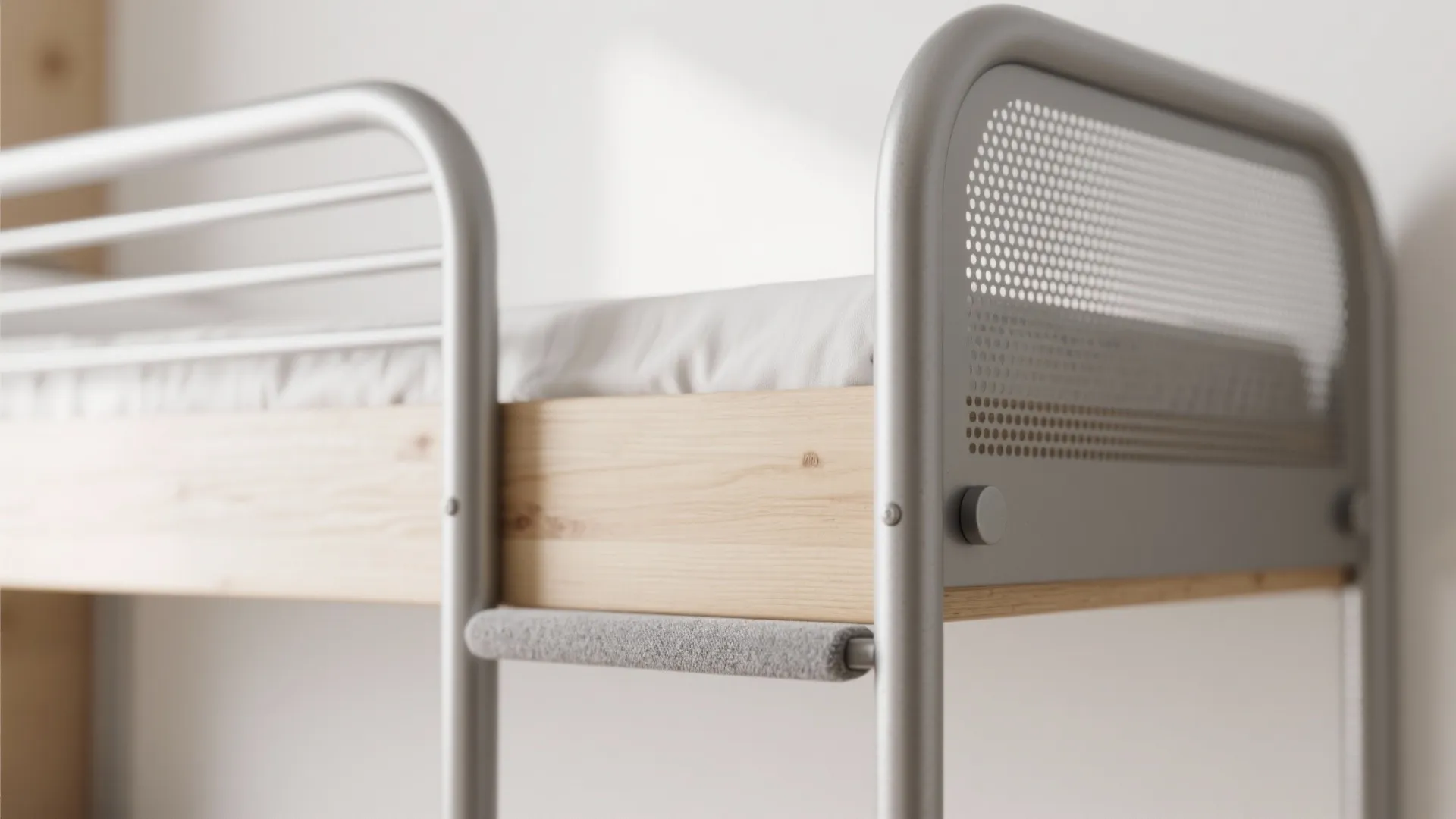 Slim, Wall-Hugging Bunks with Light Lines