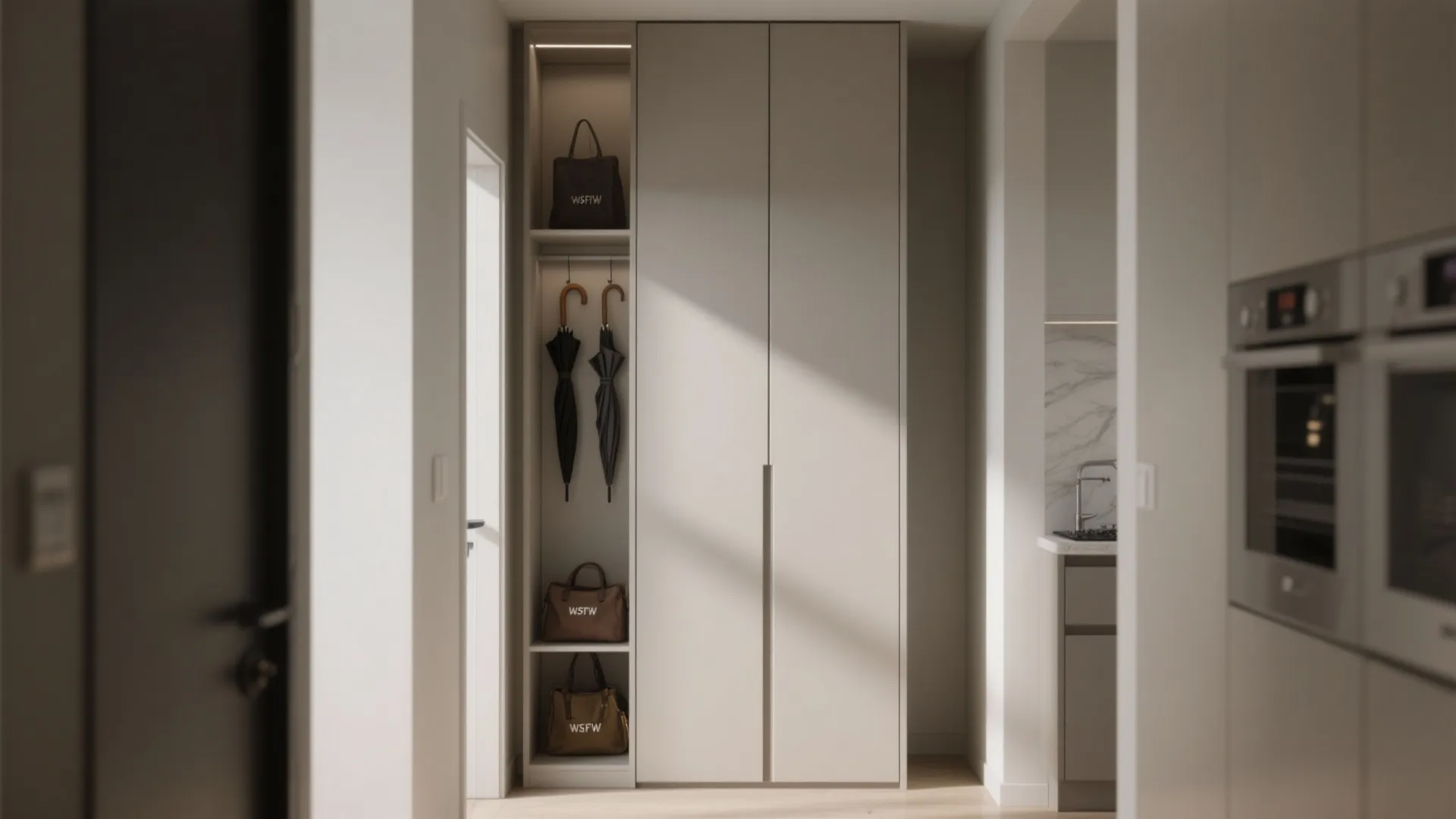 4. Slim Vertical Cabinet