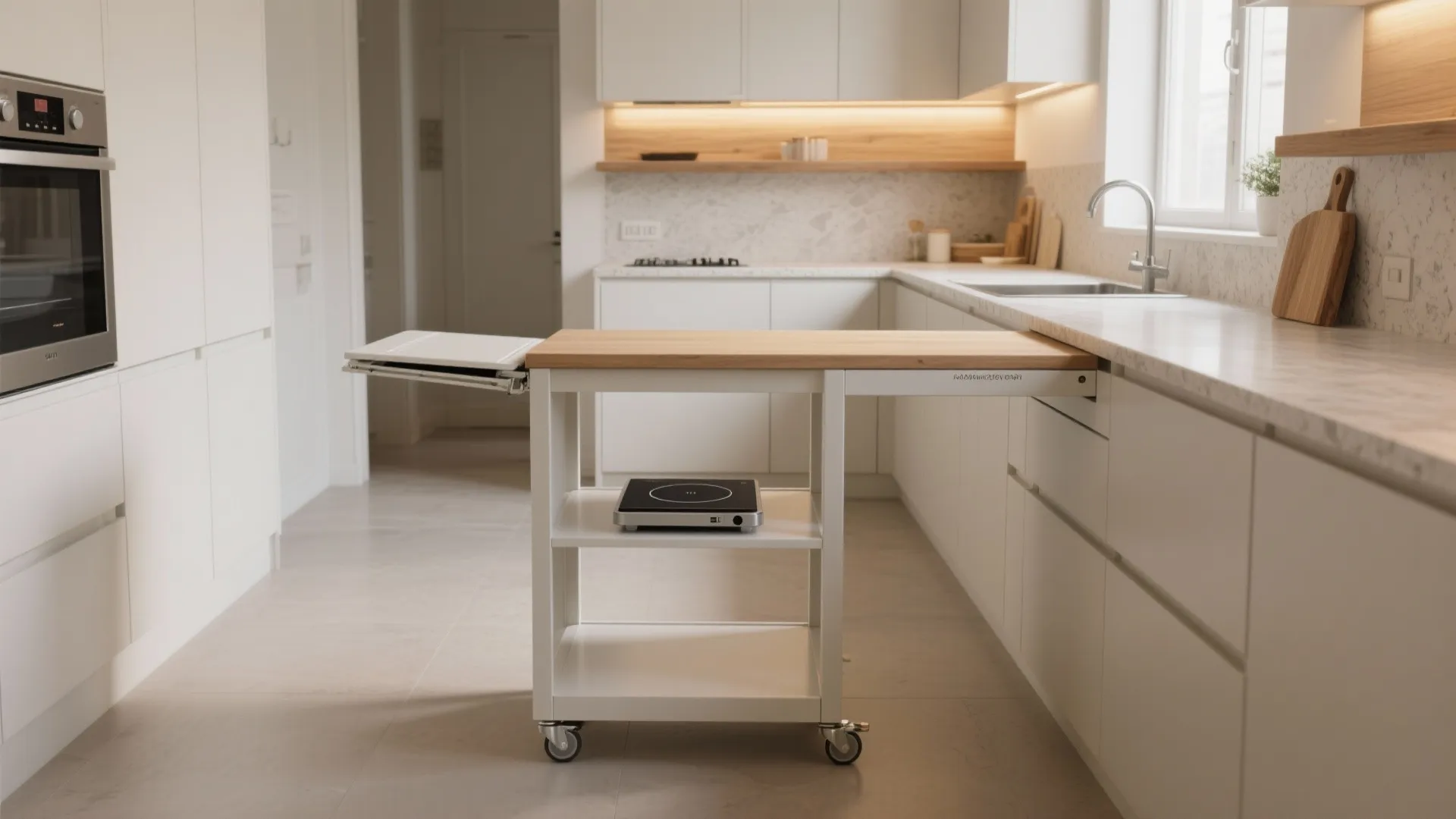 Multi-Function Islands And Carts