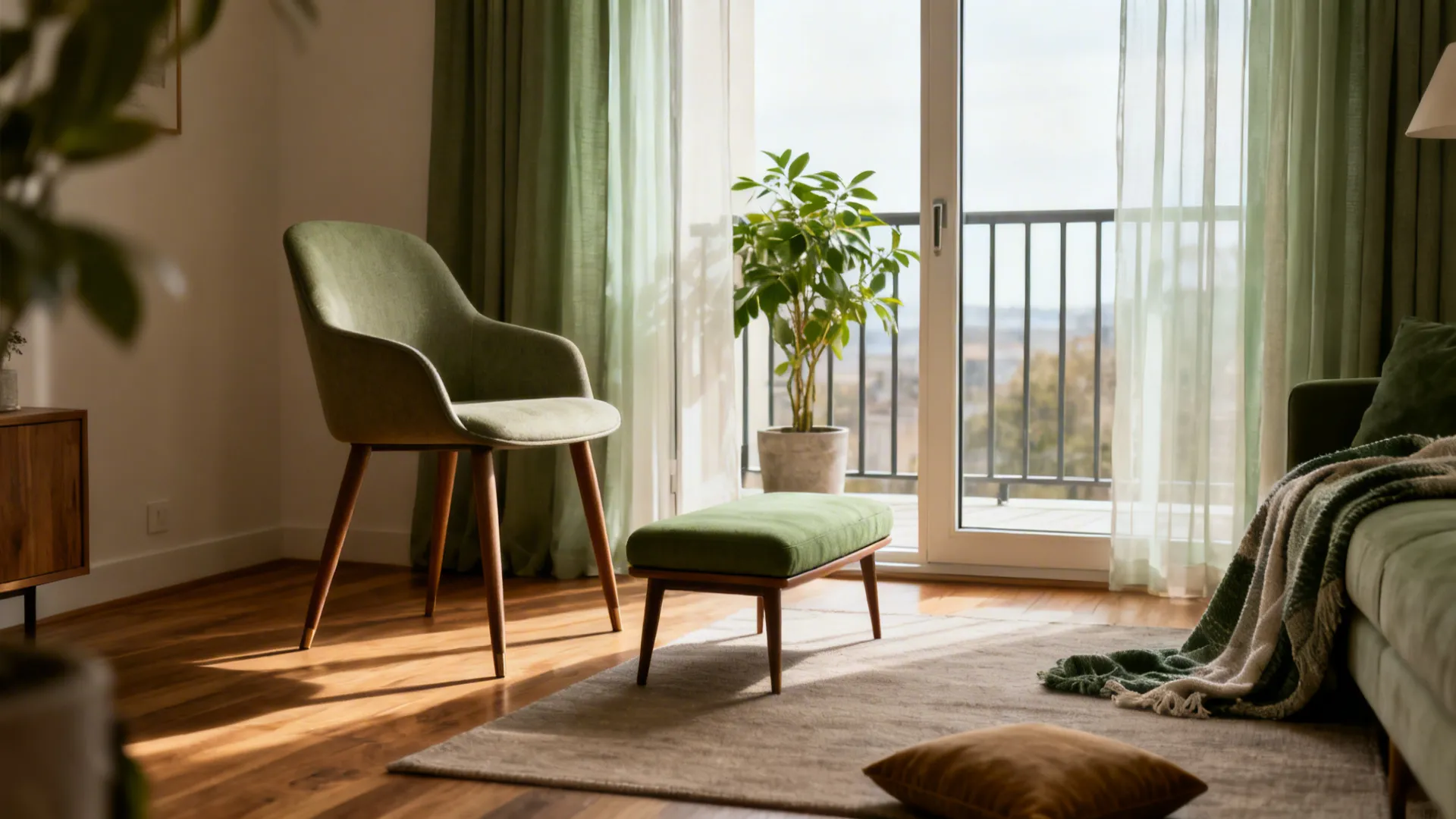 5 Chair + Ottoman Ideas for Small Living Rooms