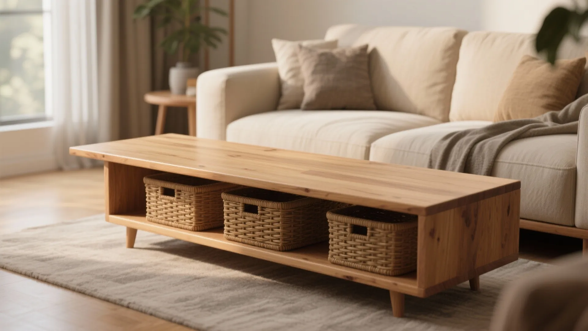 Slim Console or Bench: Dual-Purpose Surface