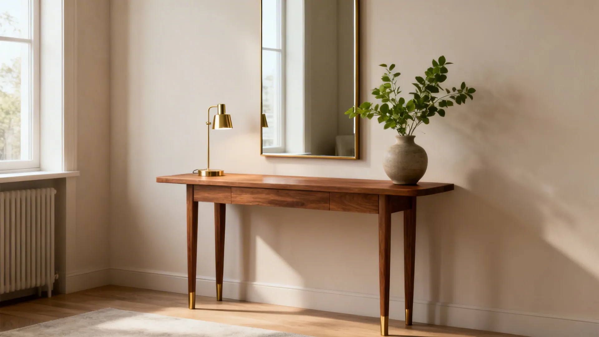 5 Living Room Table + Mirror Ideas