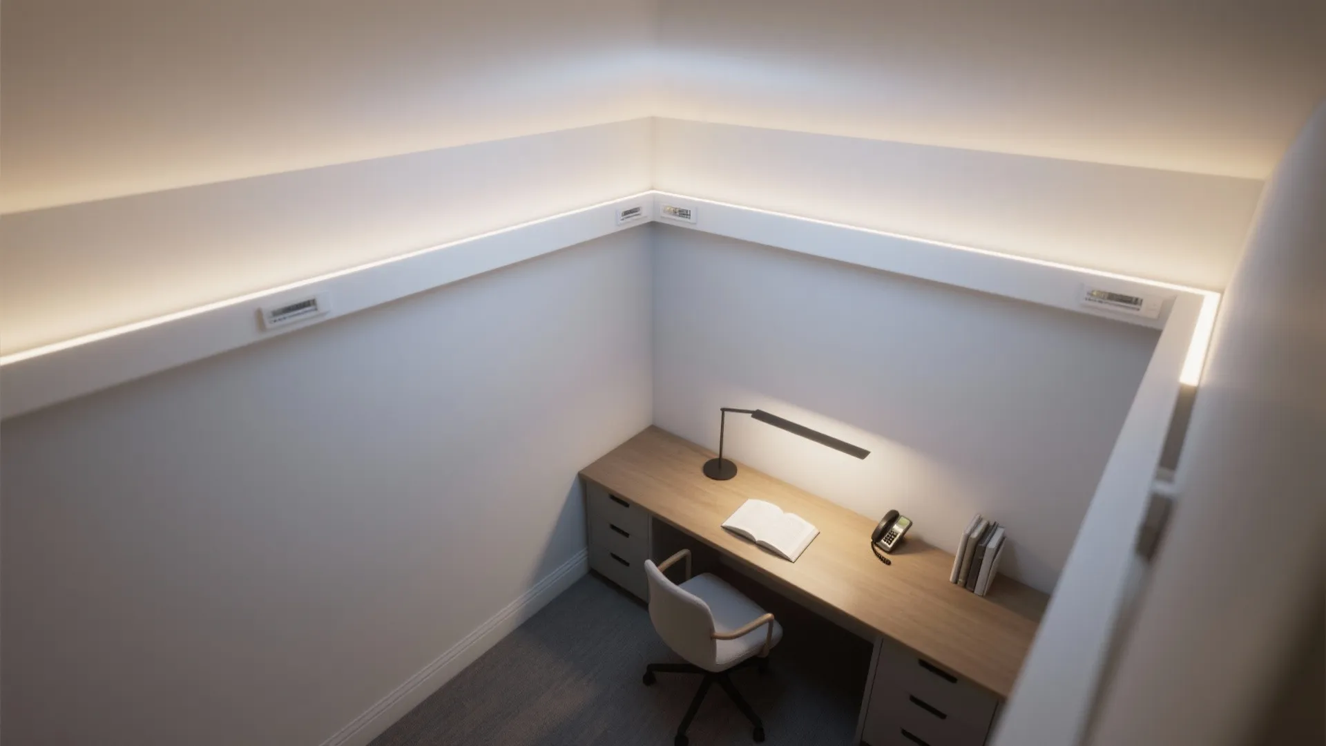 1) Slim Cove Perimeter with a Gentle Glow